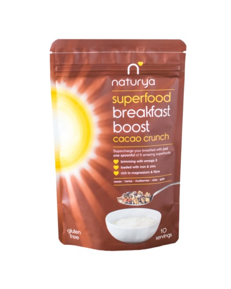 Naturya Organic Cacao Crunch Breakfast Boost 150g Tights No