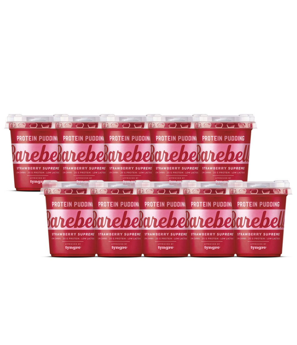 Barebells Protein Pudding Strawberry Supreme 10x200g