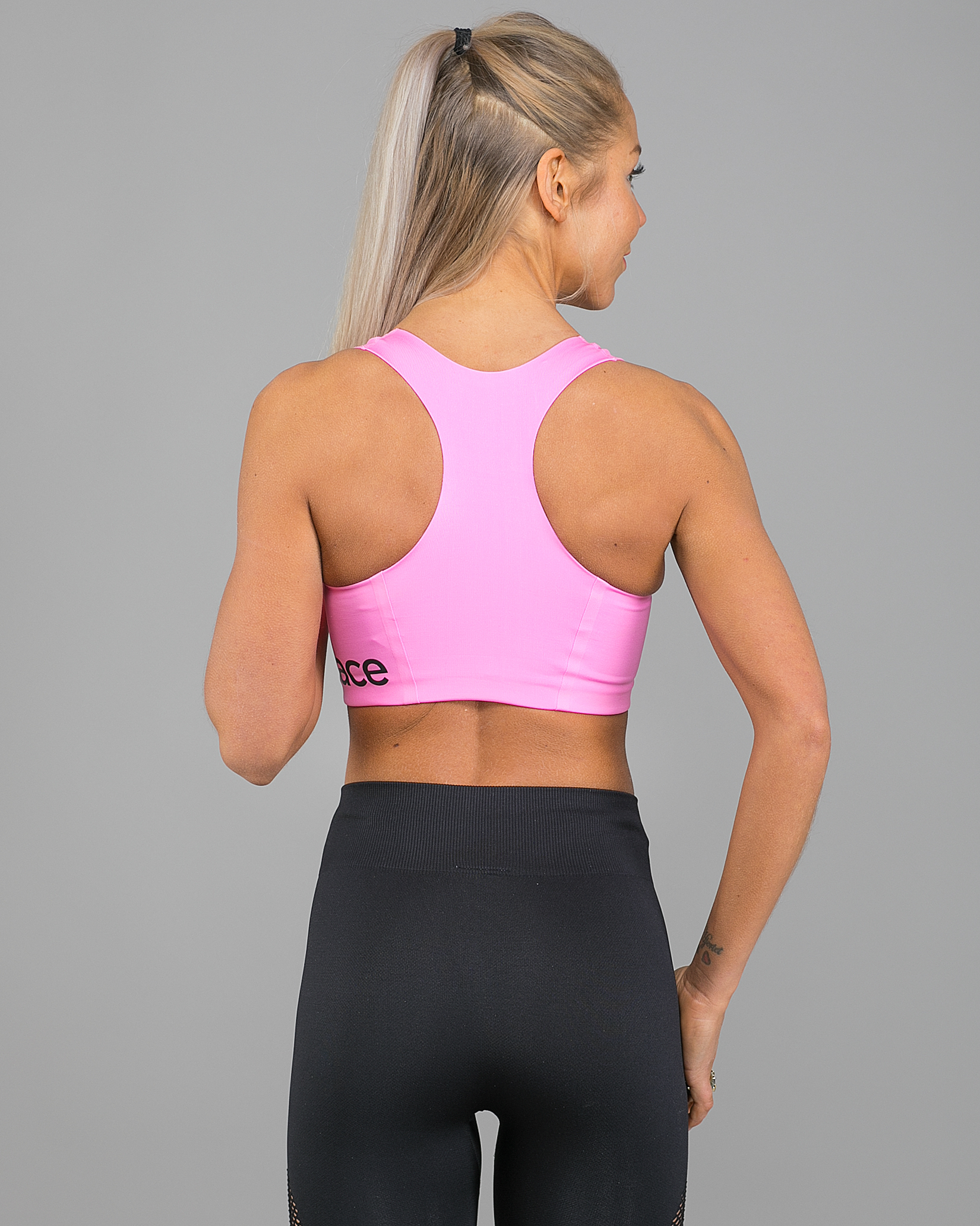 Stay in Place Active Sports Bra A/B, Bright Rose 