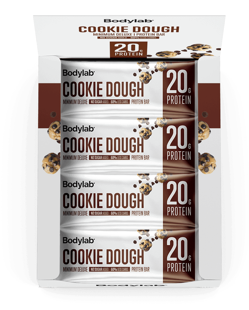 Bodylab Minimum Deluxe Proteinbar Chocolate Chip Cookie Dough 12x65g