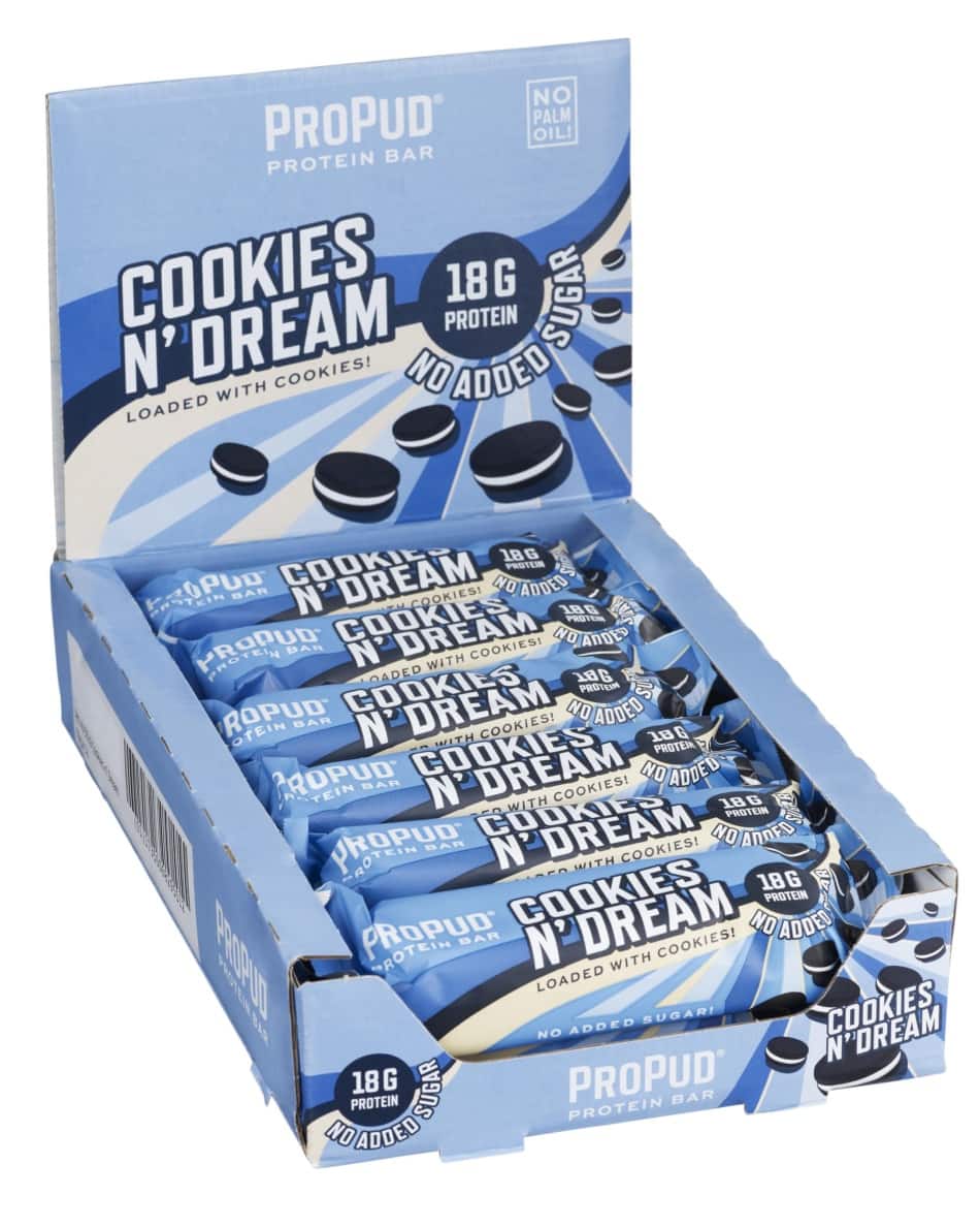 NJIE ProPud Protein Bar - Cookies n`Dream 12x55g