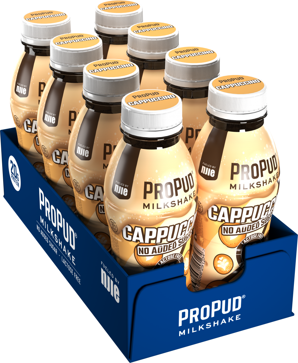 NJIE ProPud Milkshake - Cappuccino 8x330ml