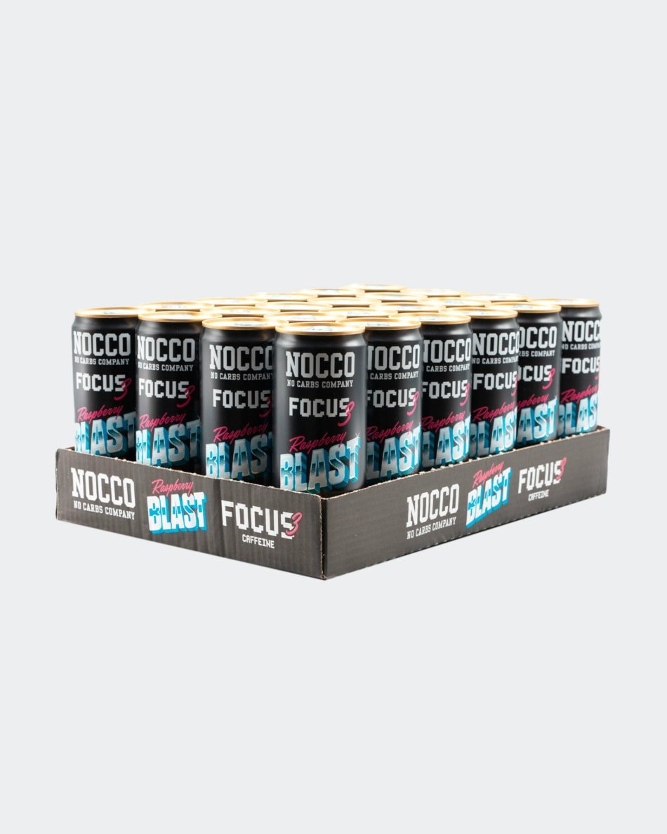 NOCCO Focus Raspberry 24x330ml