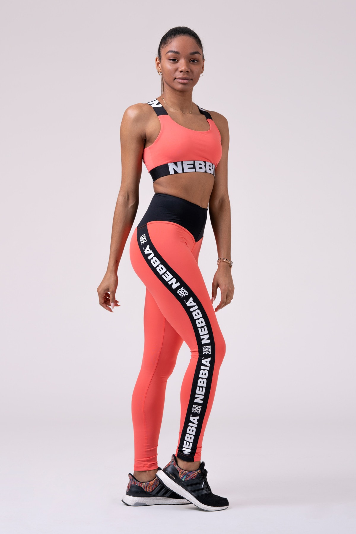 NEBBIA Power Your Hero Iconic leggings 531 Peach 