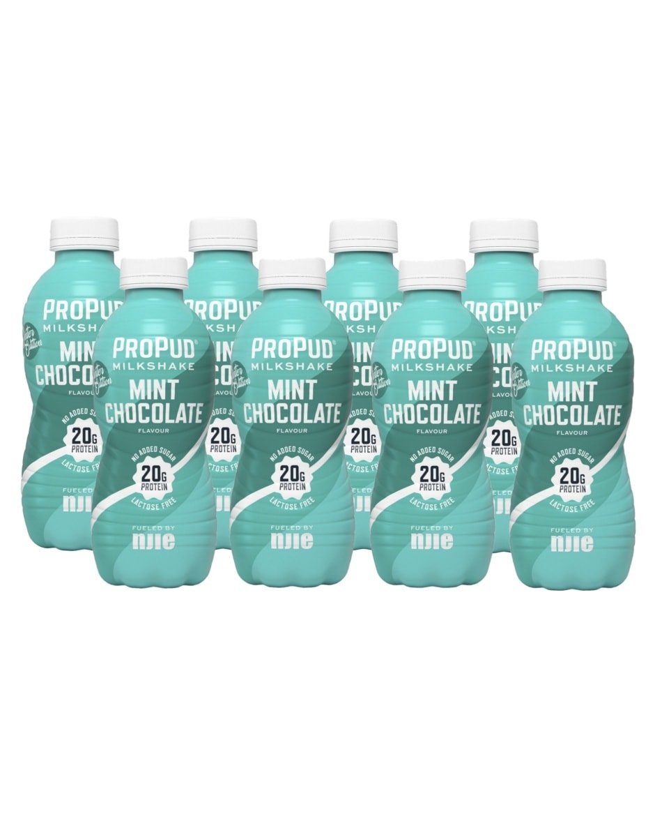 NJIE ProPud Milkshake - Mint Chocolate 8x330ml Limited Edition!