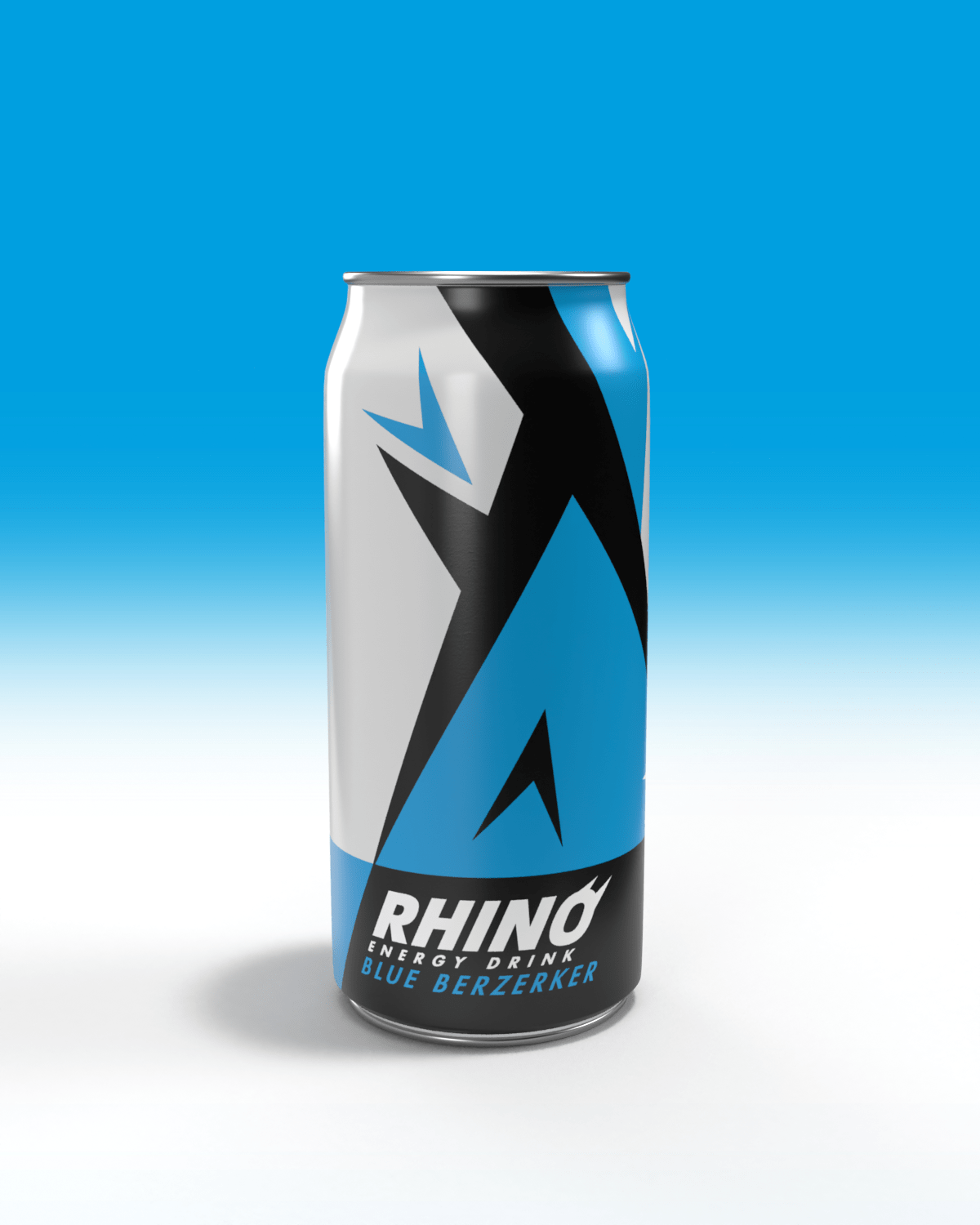 RHINO ENERGY 500ml - Blue Berzerker til 22,50 fra Tights | Allematpriser.no