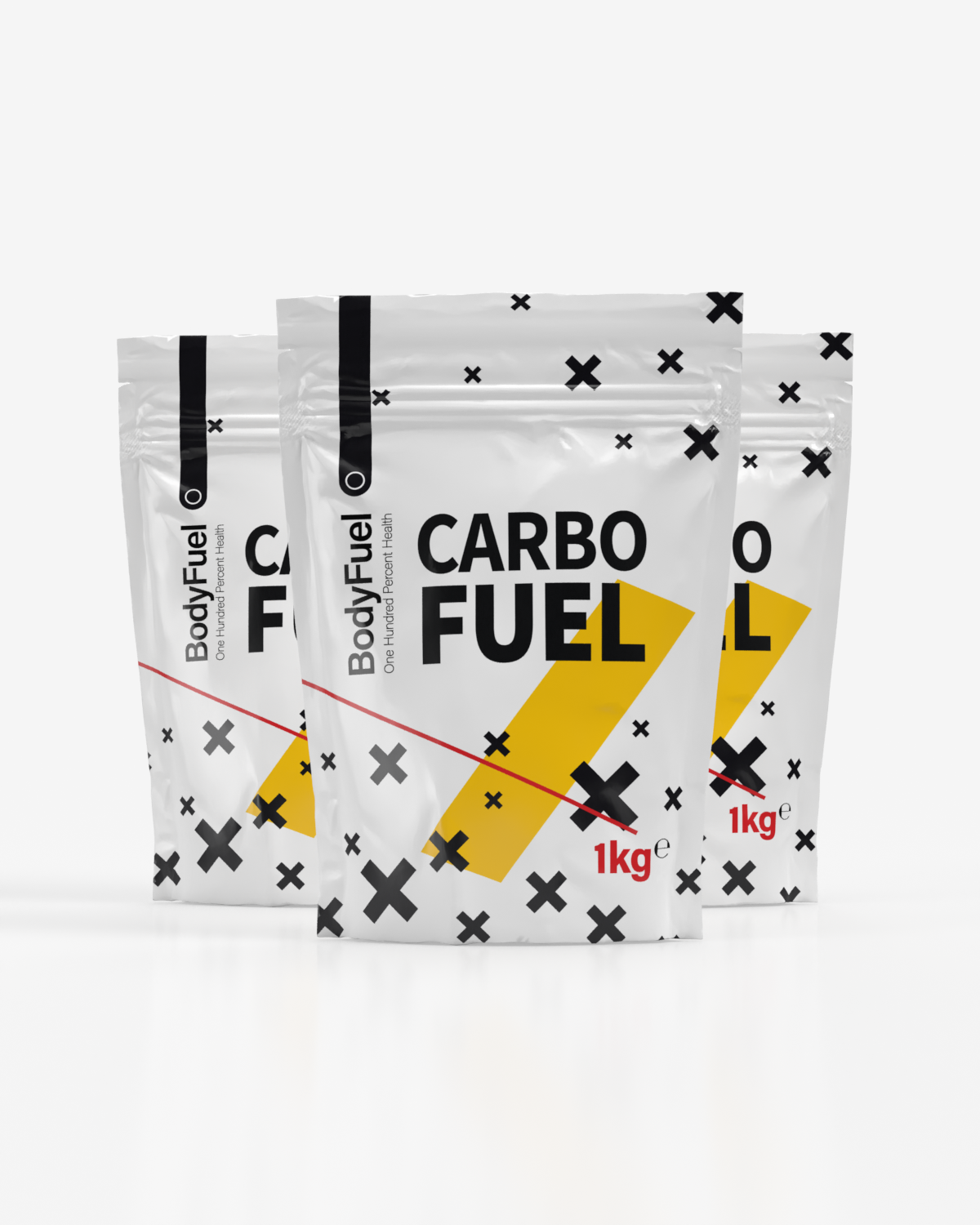 BodyFuel Carbo Fuel 3x1000g - TREPAKNING!