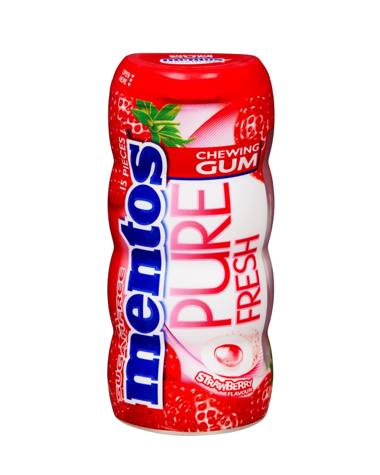 Mentos Gum Mentos Gum Pure Fresh Pb Strawberry Tightsno 5568