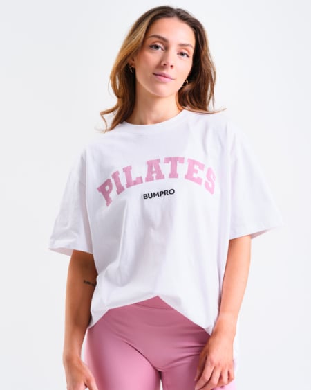 Oversized T-shirt White/Pilates